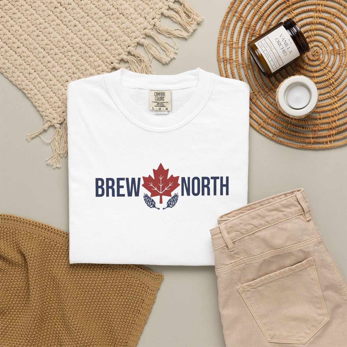 Brew North T-Shirt — Canadian Maple Beer Logo Tee