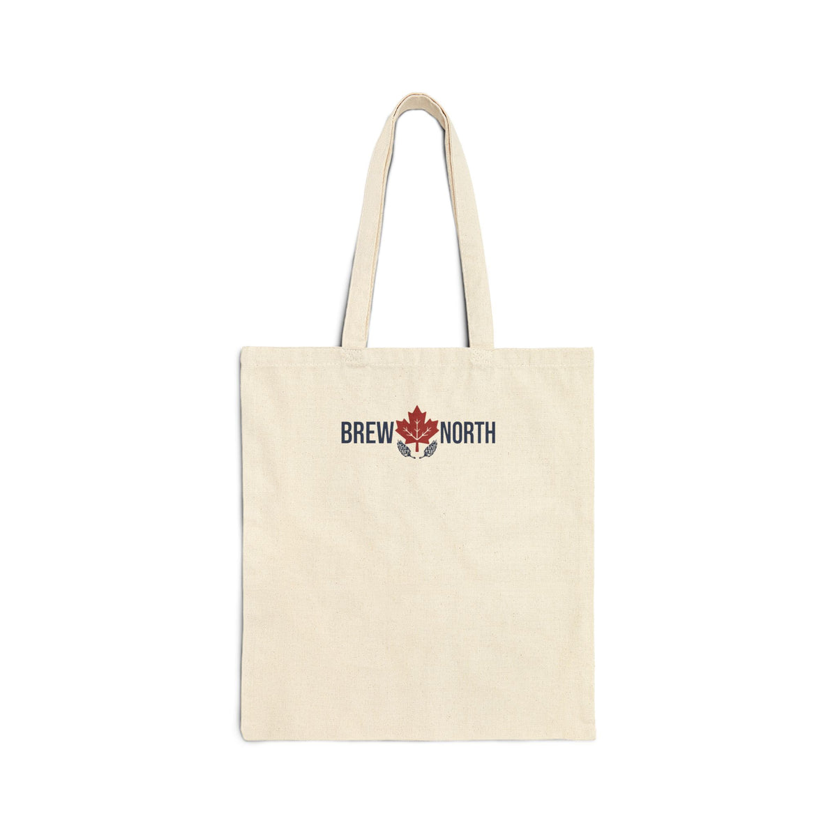 Brew North Canvas Tote Bag — Maple Leaf Logo Eco Grocery Shopper