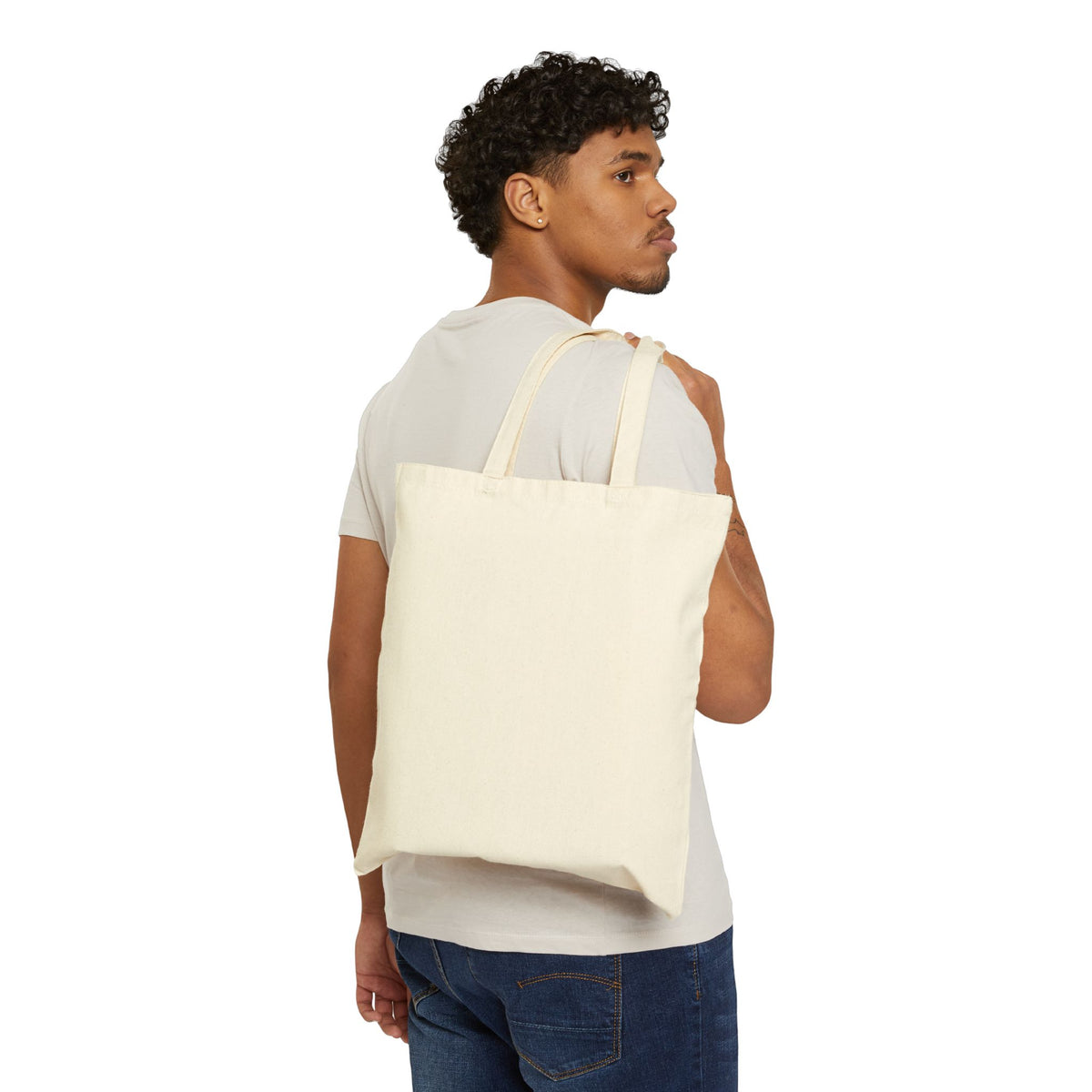 Brew North Canvas Tote Bag — Maple Leaf Logo Eco Grocery Shopper