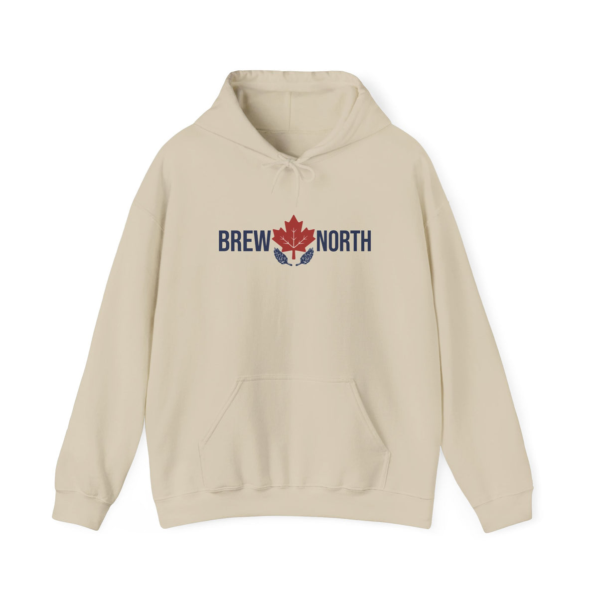 Brew North Hoodie — Canadian Maple Anchor Craft Beer Pullover