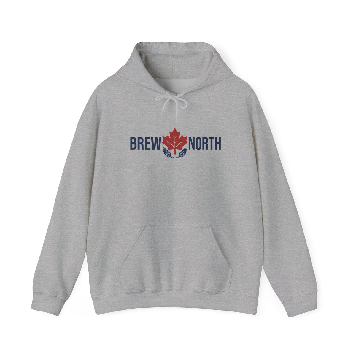 Brew North Hoodie — Canadian Maple Anchor Craft Beer Pullover